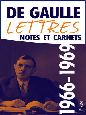 cover image of Lettres, notes et carnets, tome 11
